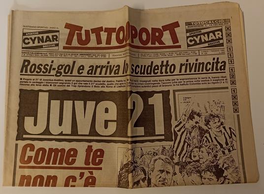 Quotidiano Tuttosport Juventus Scudetto 21 Rossi - Libro Usato - Tuttosport  - | IBS