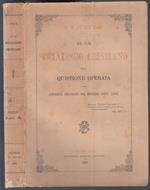 Di Un Socialismo Cristiano Questione Operaia- Curci- Bencini- 1885- B- Zfs10