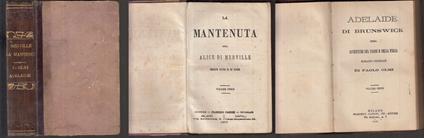 La Mantenuta Adelaide Di Brunswick- Merville Olmi- Pagnoni - copertina