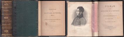 Pelham Euguene Aram Collection British Authors- Bulwer Lytton- 1842 --Xfs138 - copertina