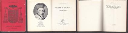 Amore E Morte - Gian Piero Bona - copertina