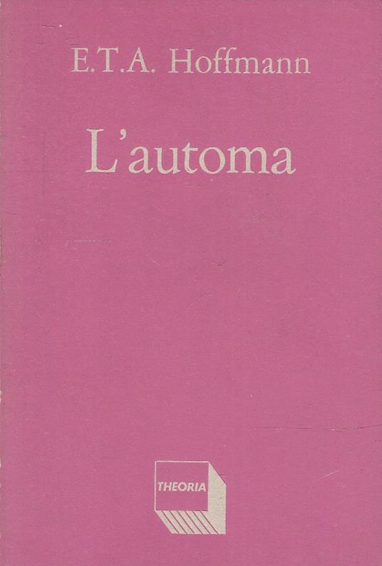 L' Automa - Ernst T. Hoffmann - copertina