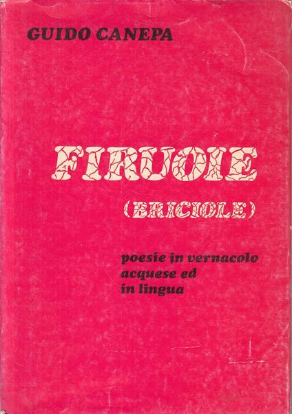 Firuoie (Briciole) Poesie - copertina