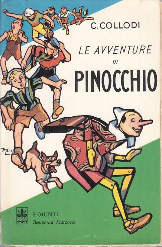 Le Avventure Di Pinocchio - Carlo Collodi - copertina