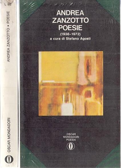 Poesie 1938/1972 Blisterato - Andrea Zanzotto - copertina