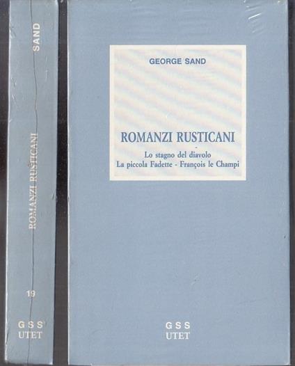 Romanzi Rusticani Blisterato - George Sand - copertina