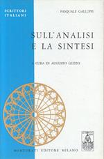 Sul'analisi E La Sintesi- Galluppi- Marzorati- Scrittori