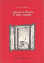 Taccuino Padovano Di Uno Straniero- Simonetto- Cominiana