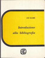 Introduzione Alla Bibliografia