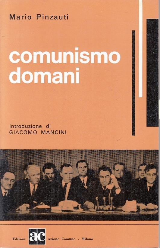 Comunismo Domani - Mario Pinzauti - copertina