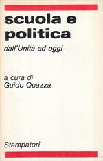 Scuola E Politica Dall'unità Ad Oggi