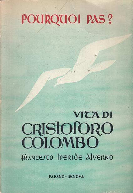 Vita Di Cristoforo Colombo - Francesco Alverno Iperide - copertina