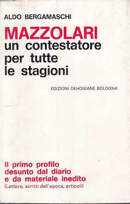 Mazzolari Un Contestatore - Aldo Bergamaschi - copertina