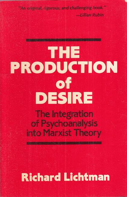 The Product Of Desire In English- Lichtman- Free Press - copertina