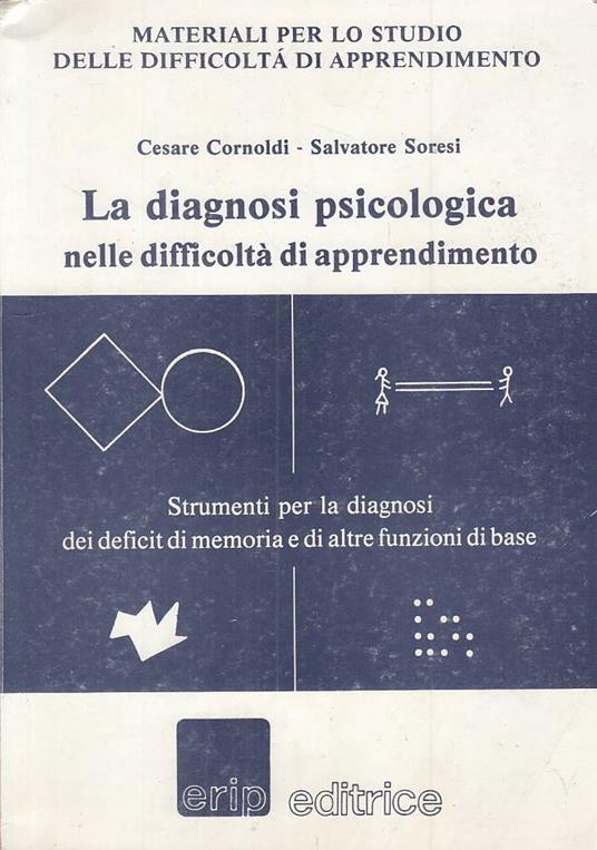 Diagnosi Psicologica Difficoltà Di Apprendimento - copertina