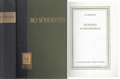 Economia Internazionale - - Bo Sodersten - copertina