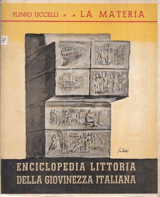 Enciclopedia Littoria Giovinezza Italiana Materia - copertina