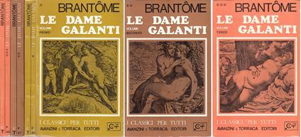 Le Dame Galanti 3 Voll. - - Pierre Bordeille de Brantôme - copertina