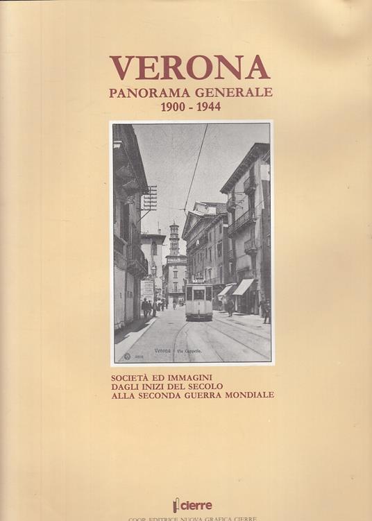 Verona Panorama Generale 1900/1944 - copertina