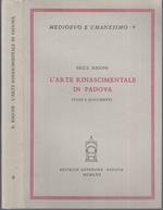 Medioevo Umanesimo 9 L'arte Rinascimentale In Padova- Rigoni