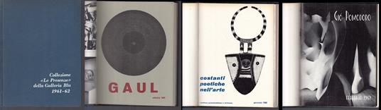Collezione "Le Presenze" Della Galleria Blu 1961/62 Giò Pomodoro - copertina