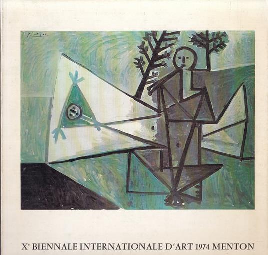 X Biennale Internationale D'art 1974 Menton Internazionale D'arte - copertina