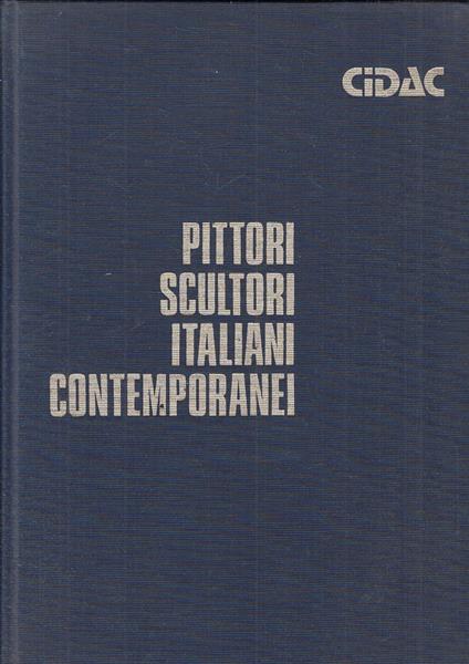 Pittori Scultori Italiani Contemporanei - copertina