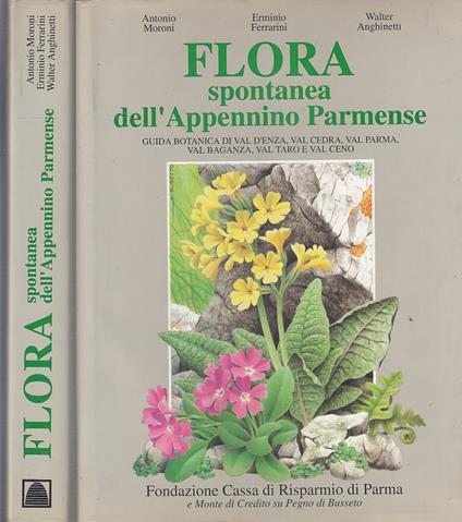 Flora Spontanea Dell'appennino Parmense- Moroni- Cari Parma - copertina