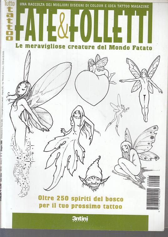 Tutto Tattoo Fate & Folletti Creature Mondo Fatato - copertina