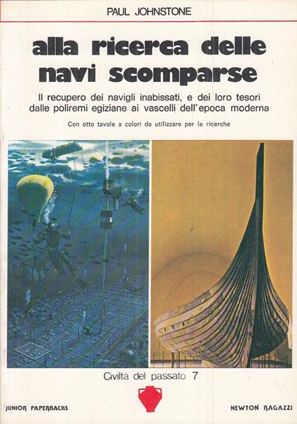 Alla Ricerca Delle Navi Scomparse - Paul Johnstone - copertina