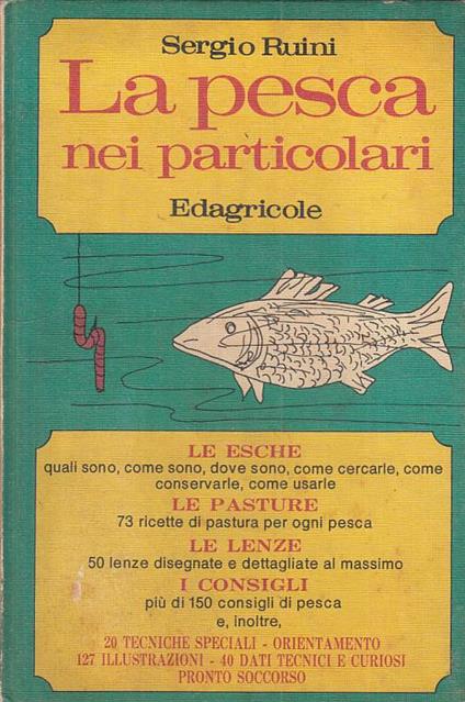 La Pesca Nei Particolari - Sergio Ruini - copertina