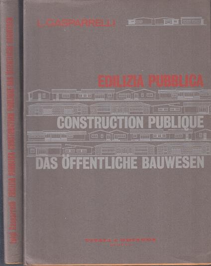 Edilizia Pubblica Construction- Gasparelli- Vitali Ghianda - copertina