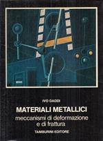 Materiali Metallici Meccanismi Deformazione