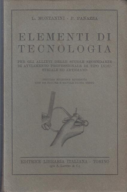 Elementi Di Tecnologia - copertina