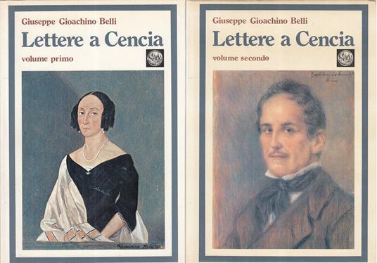 Lettere A Cencia 2 Vol - Gioachino Belli - copertina