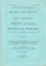 Freniatria Medicina Legale Vol.Cxv Fasc.Vi