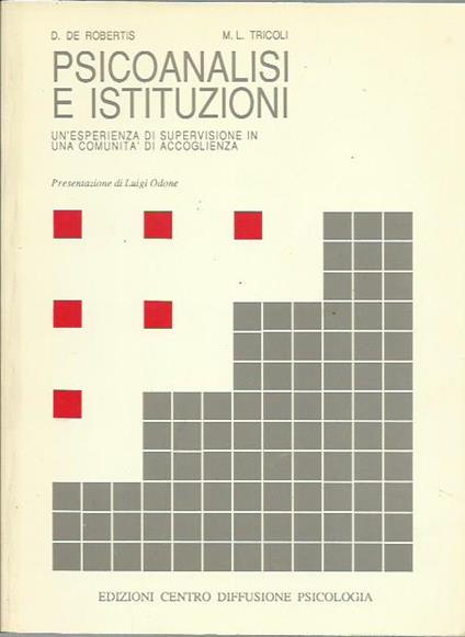 Psicoanalisi e istituzioni - copertina