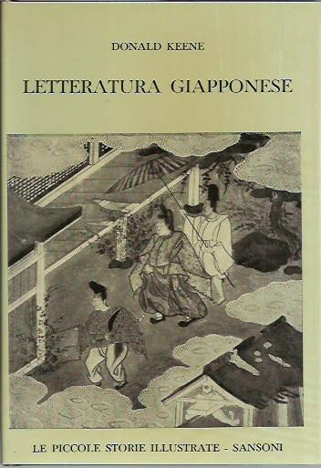 Letteratura giapponese - Donald Keene - copertina