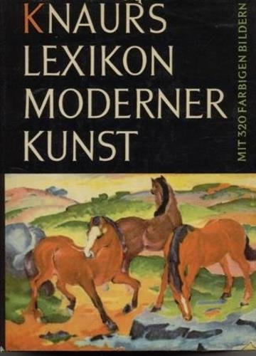 Knaurs Lexikon moderner kunst - copertina