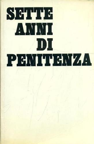 Sette anni di penitenza - copertina