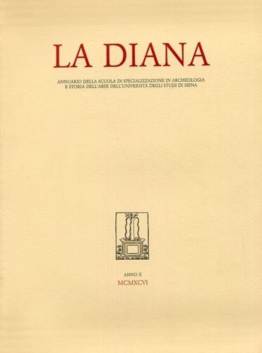 Diana. Anno II, 1996. Annuario della Scuola di speci - copertina