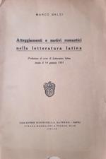 Atteggiamenti e motivi romantici nella letteratura latina