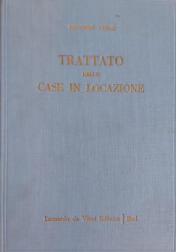 Trattato delle case in locazione - Antonio Viscomi - copertina