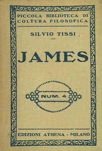 James - Silvio Tessi - copertina