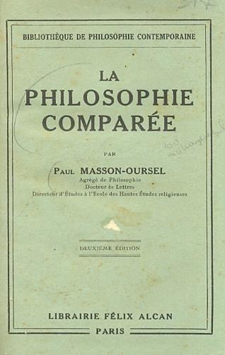 philosophie comparèe - copertina