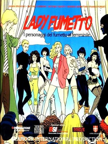 La Lady Fumetto: i personaggi del fumetto al femminile - copertina