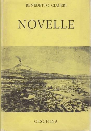 Novelle - Benedetto Ciaceri - copertina