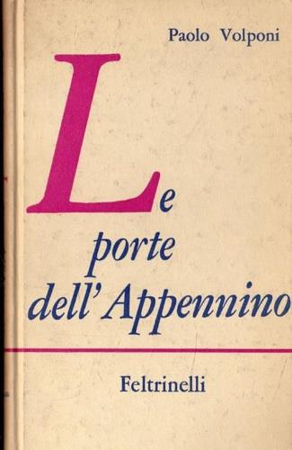 Le porte dell'Appennino - Paolo Volponi - copertina