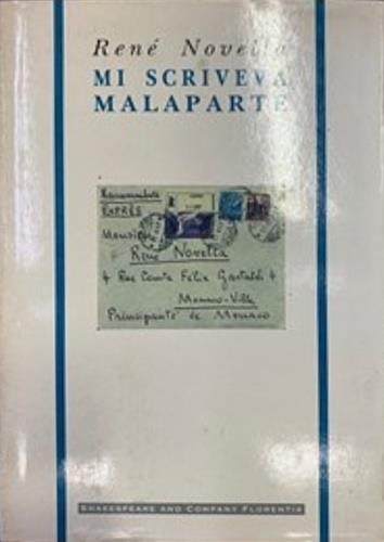 Mi scriveva Malaparte - René Novella - copertina