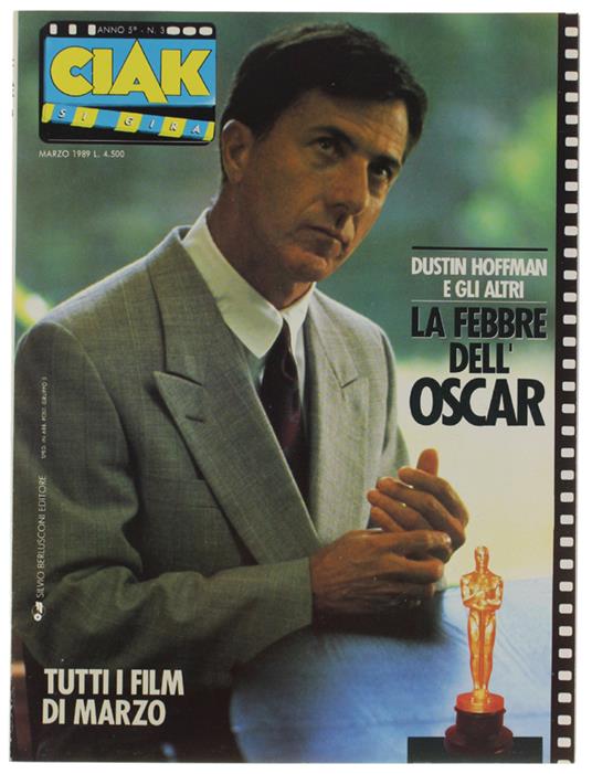 Ciak. Mensile Di Attualità Cinematografica. Marzo 1989 - Berlusconi Editore, - 1989 - copertina